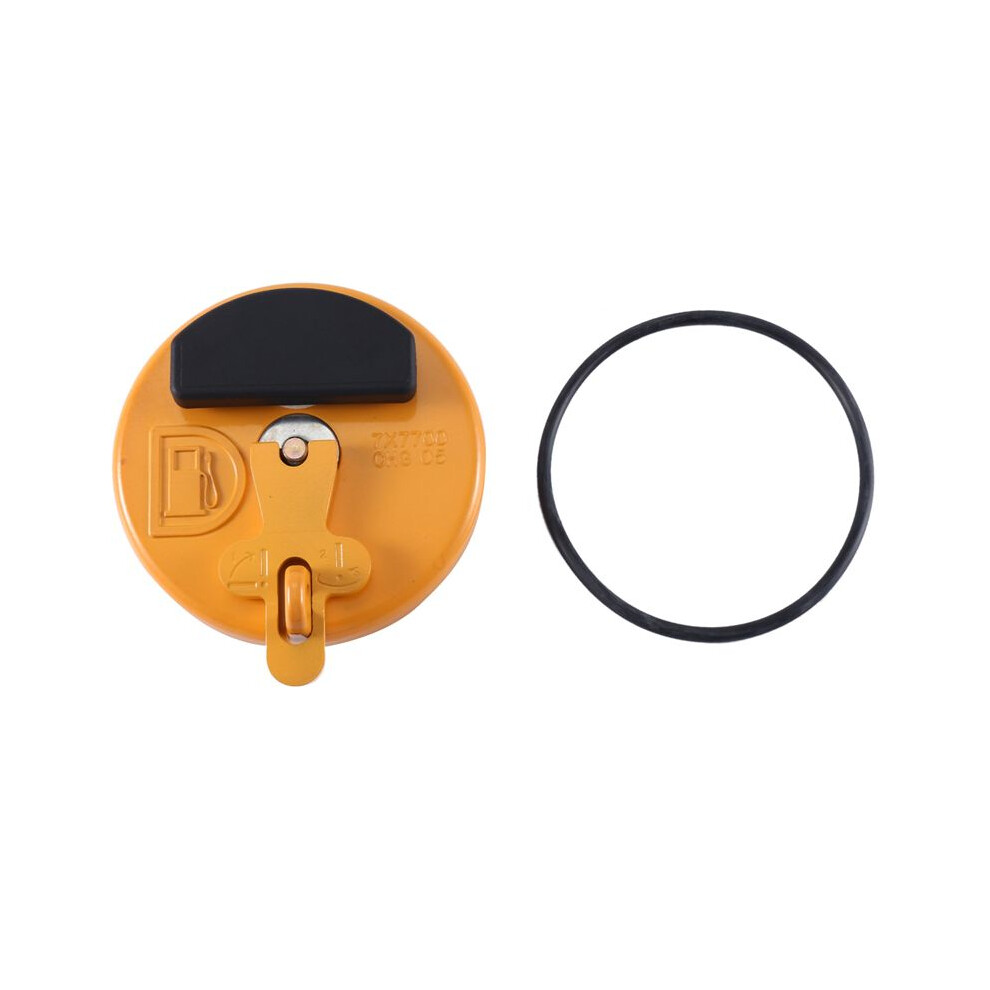 Locking Fuel Tank Cap 7X7700 For Cat Dozer Excavator D6r D5c 311D 312D 320C 320D 321D 323D Yellow 4711319725534