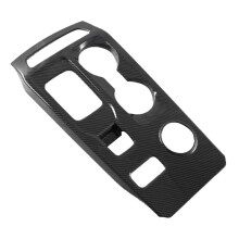 Car Center Console Gear Shift Panel Trim Cover Stickers for Ranger Raptor 2021-2024 Carbon Fiber LHD