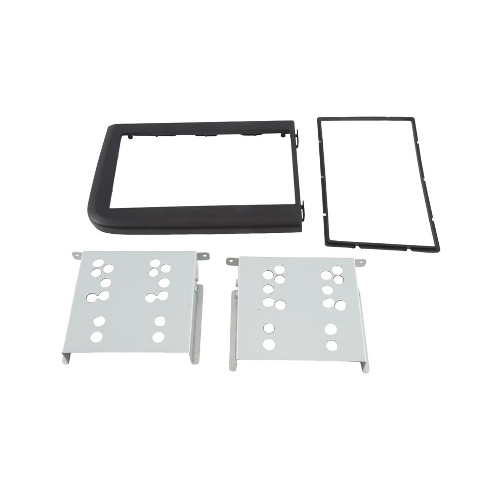 For S80 1999-2005 Car Stereo Fascia Dash Panel 2 Din Frame Trim Kit(173X98mm) 4713038475110