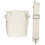 Bolsa portabotellas beige de PU impermeable 2