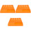 3Pièces Rack De Rangement Orange Pour Forets Compact Fiable 4