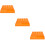 3Pièces Rack De Rangement Orange Pour Forets Compact Fiable 9