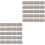 40Pièces Murales Miniatures Marron Clair Accessoires DIY 3