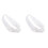 2Pièces Dentelle Couture Blanche En Coton, Parfait Pour Décorations 3
