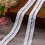 2Pièces Dentelle Couture Blanche En Coton, Parfait Pour Décorations 10