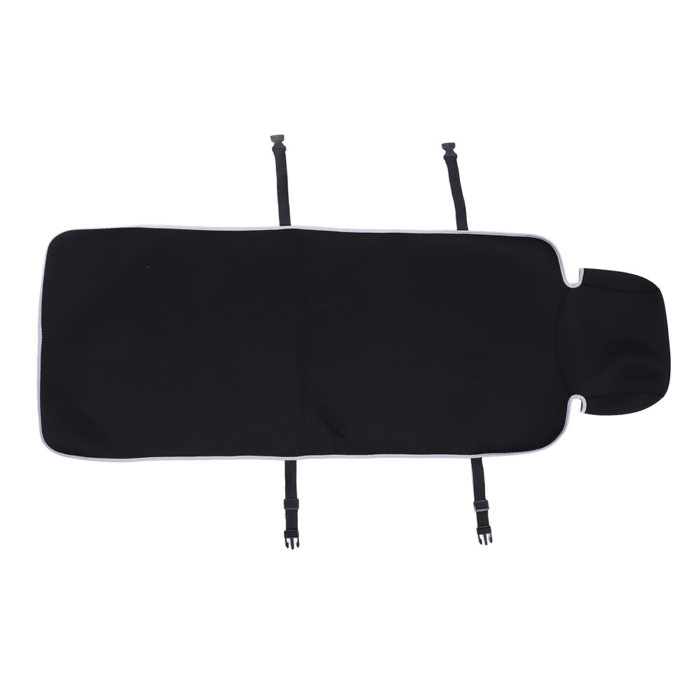 Waterproof Neoprene Car Chair Cover For Front Seats - Universal Dog Kid Protector Black 4961384983432