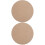 2Pièces Support Lisse Recyclé Pour DIY Sur Roue Couleur Marron 10