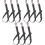 9Pièces Accessoires Suspendus Sangles Nylon Noir Solides Pour Écuries 3