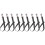 9Pièces Accessoires Suspendus Sangles Nylon Noir Solides Pour Écuries 4