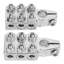 Heavy Duty 12 Way Car Battery Terminals Clamps SAE DIN EN Tapered Top Post