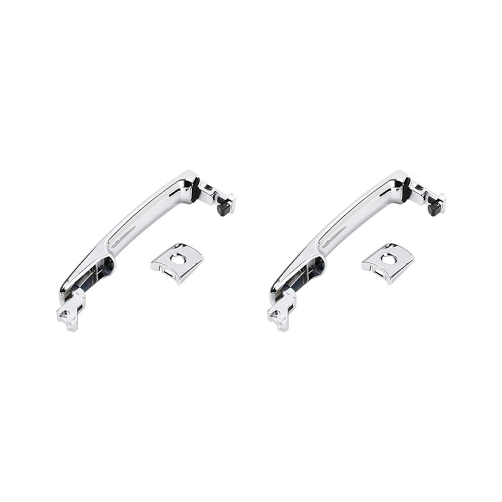 2X Exterior Door Handle With Keyhole For Fx35 Fx45 Murano Rogue 82646-Ca000 80640-Ca012 Front Left Side 4711378675627