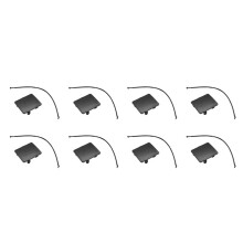 8X Côté Jupe Couvercle de Trou de Cric Bouchon de Pare-Chocs 1406980330 pour   Classe S W140 W220 2000-2006