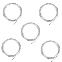 5pcs 20FT Chrome Moulding Trim Strip Car Door  Scratch Guard Protector Cover Silver
