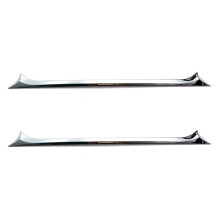 2X for 2020 Car Tail Cover Rear Trunk Lid Molding Cover Trim