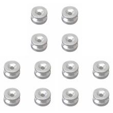 12X Motorcycle Top Rear Luggage Tool Box Case Trunk Bracket Bushing Pad Spacers Buckle Accessories Universal