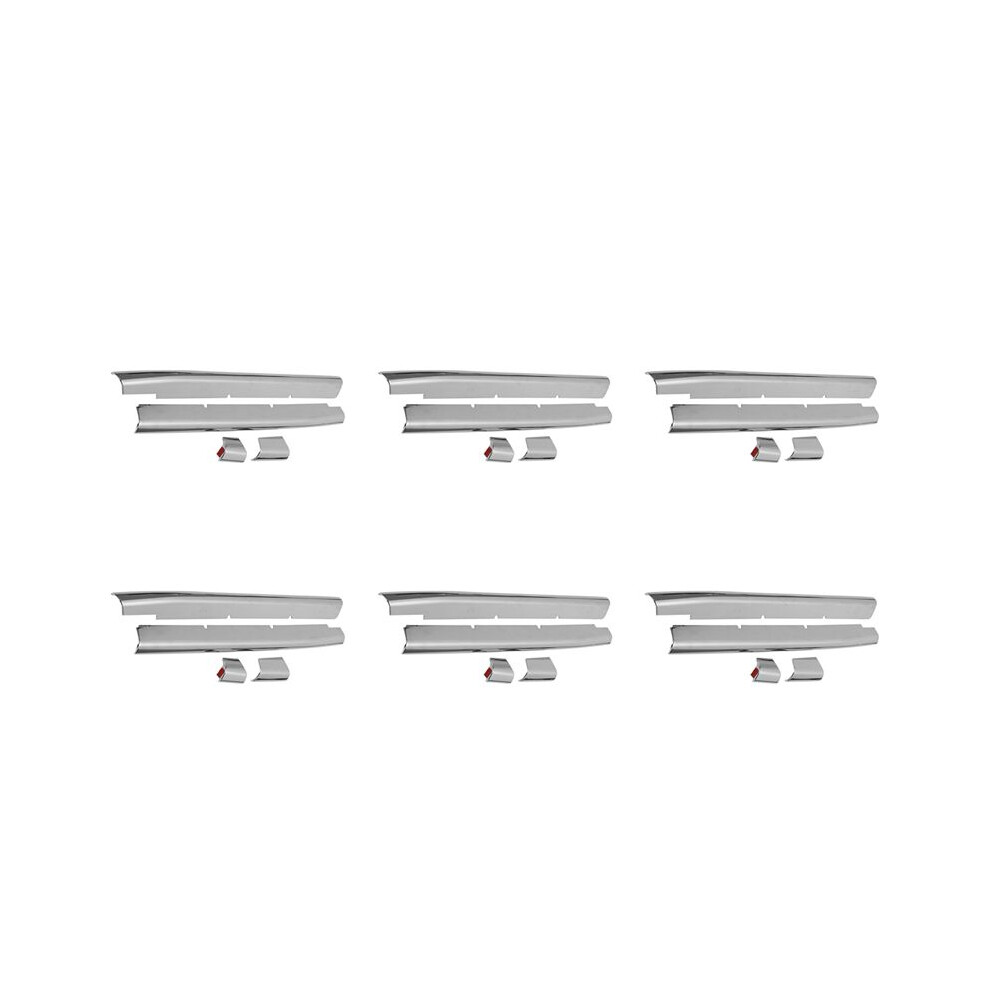6X Car Chrome Front Grille Trim For Spacia Custom Mk53s Car Accessories 4711367380679
