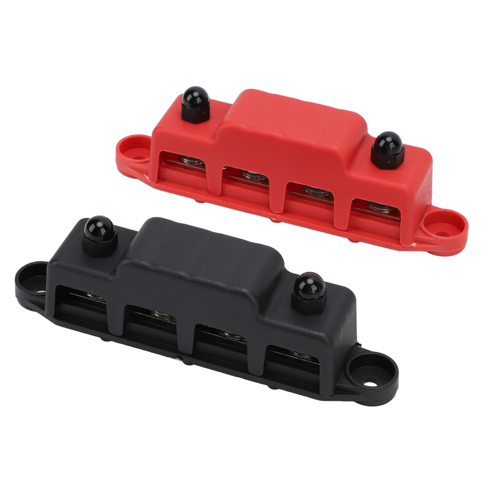 High Power 12V-48V 250A Busbar Distribution Block With 4 M8 Studs 4941384983106