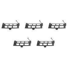 5X Cubierta de Ojo de Gancho de Remolque de Parachoques Delantero 1248800105 para - Clase E W124 84-1996
