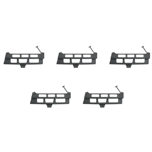 5X Front Bumper Tow Hook Eye Cover 1248800105 for - EClass W124 84-1996