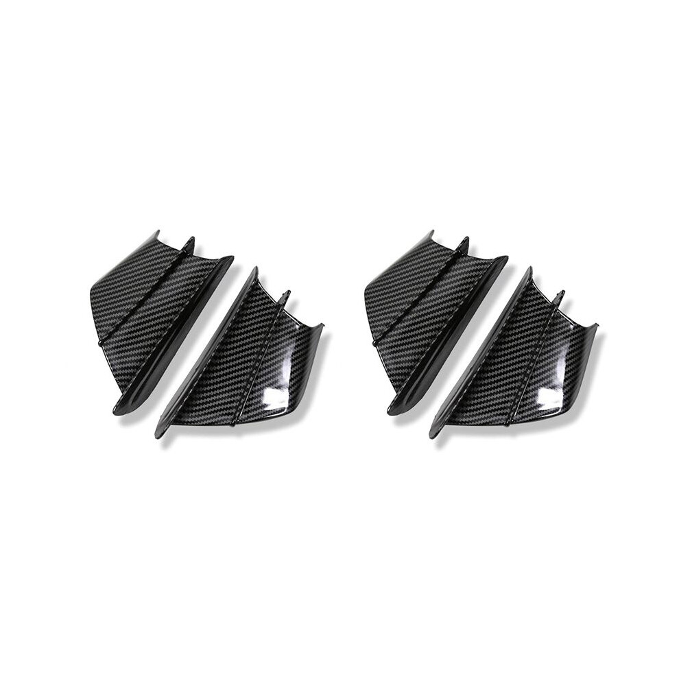 4X Motorcycle Fairing Side Winglet Aerodynamic Wing Deflector Spoiler For Panigale V2 V4 899 959 1198 1199(A) 4711684876787