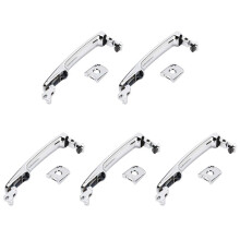 5X Exterior Door Handle with Keyhole for FX35 FX45 Murano Rogue 82646-CA000 80640-CA012 Front Left Side