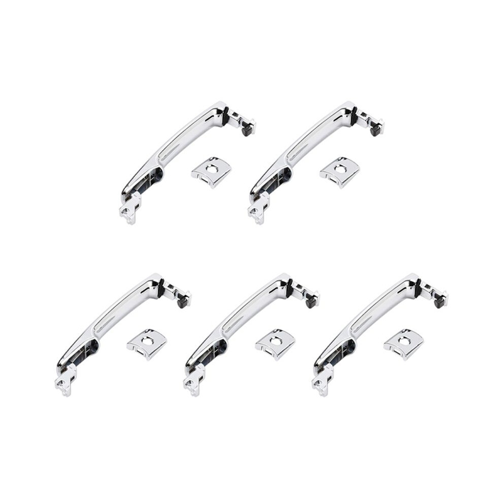 5X Exterior Door Handle With Keyhole For Fx35 Fx45 Murano Rogue 82646-Ca000 80640-Ca012 Front Left Side 4713933407582