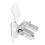 Deflector de viento con clip elevado 218x110mm transparente 1