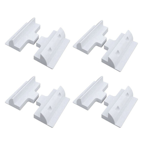 8 Pcs Solar Panel Side Mounting Bracket Kit for Caravan Yacht Boat Rv