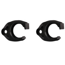 2X Motorrad Schwarze Kunststoff Schwinge Schwingen Armkettenführung Buffer Slider Siegelschutz für YFZ450 YFZ 450 2004-2013