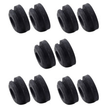 10 Stücke Kühlermontage Obere Isolator Halterungen Buchse Gummi Schwarz Passend für Accord 74173 SJ4 000