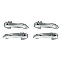 2X Maçaneta Externa da Porta Dianteira do Carro Cromada Esquerda e Direita para Hiace Van 2005-2018 Commtuer Quantum