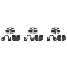 3 Satz TRD Tür Stabilisator Tür Schloss Schutz Riegel Stopper Abdeckung Hülle Trim für Alle Serien ES GX460 LC LS LX NX RX UX