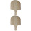 2Pièces Pelle À Bois Naturel Beige Robuste 5
