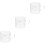 3Pièces Mesureur Transparent Polyvalent Pour Lait Crème 5