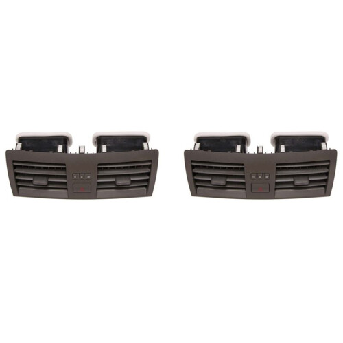 2X Luftkonditionering Vent Center Kontroll Luftkonditionering Ventilator Panel Luftkonditionering Vent Panel Grillskydd för  Camry