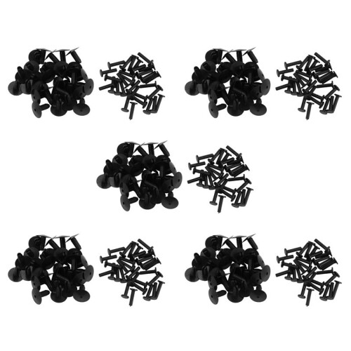 150Pcs Kunststoff Stoßstange Montage Niet Body Trim Clip für  E30 E36 E46 E39 E38