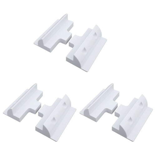 6 Pcs Solar Panel Side Mounting Bracket Kit for Caravan Yacht Boat Rv