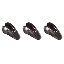 3X Manopola del Cambio in Fibra di Carbonio Reale Coperchio Della Testa Trim Fit per Macan 2014-2020 S GTS 2014-2016 718 2016-2019