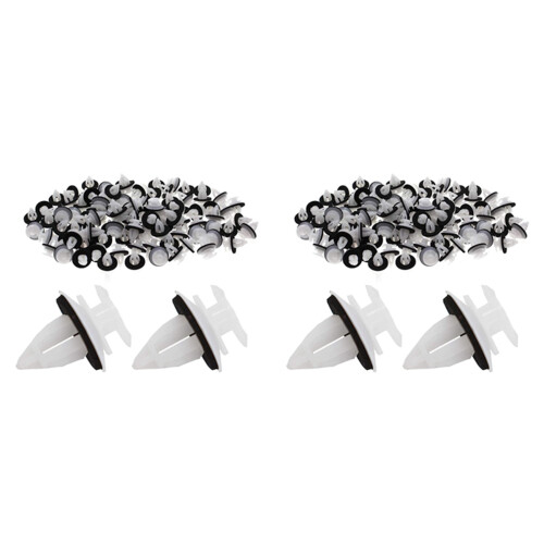 400Pcs 51418224768 Plastic Rivets Clip for  E46 E53 E90 E91 E70 Door Panel Auto Fasteners Trim Panel Push Retainer