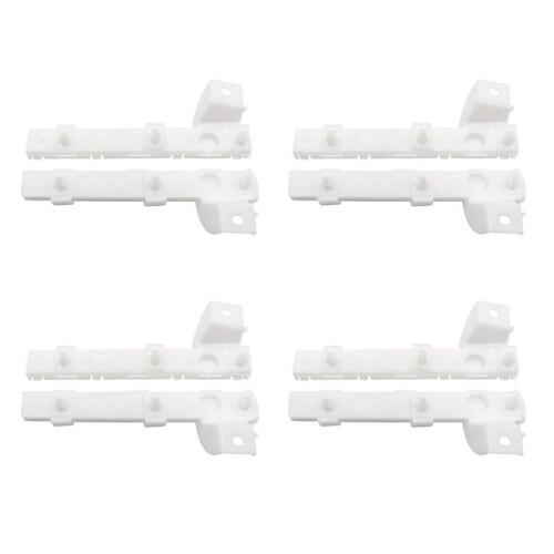 8x Front Right & Left Bumper Bracket for  Lancer Except EVO 2008-2017 6400F549 6400F550 1