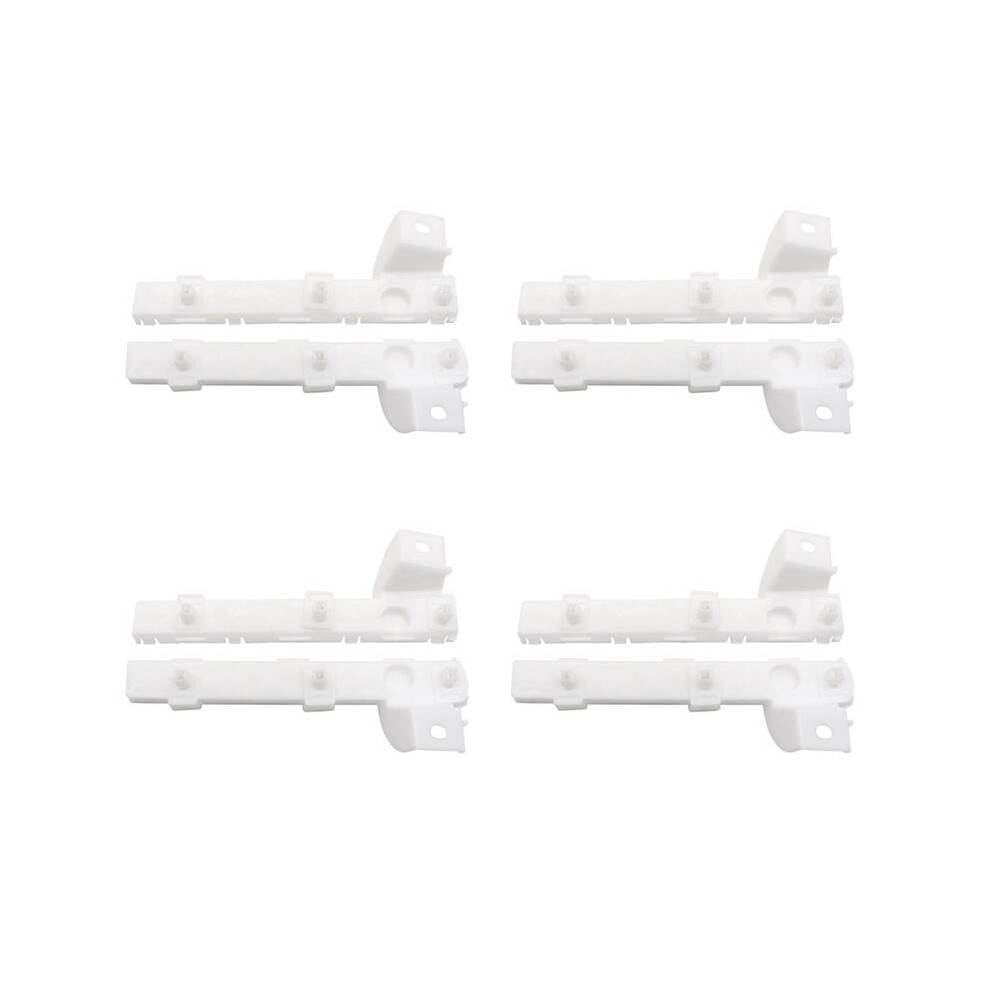 8X Front Right & Left Bumper Bracket For Lancer Except Evo 2008-2017 6400F549 6400F550 4712105106803