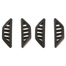 4x Carbon Fiber Dashboard Side Air Outlet Trim Air Conditioner Grille for 86 BRZ 2012-2020