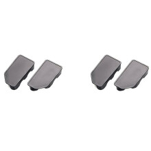 4x Stake Pocket Covers, Bed Rail Stake Pocket Caps for Sierra Silverado 2019 2020 2021 Accessories, Black