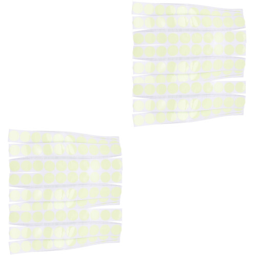 200Pièces Stickers Fluorescents Vert Pour Repérage Sol Et Fêtes 2