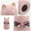 Urne Pour Cendres Animal Rose Urne Chat Petite Portable 8