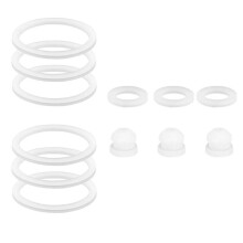 12 Pezzi Ricambio per Guarnizioni per Bottiglia D'Acqua per DRINCO 14/18/22/32/40/64oz, Guarnizioni In Silicone per Fori Sfiato, Coperchio per
