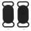 2Pièces Protège- Silicone Noir Anti-Perte Usage Extérieur 7