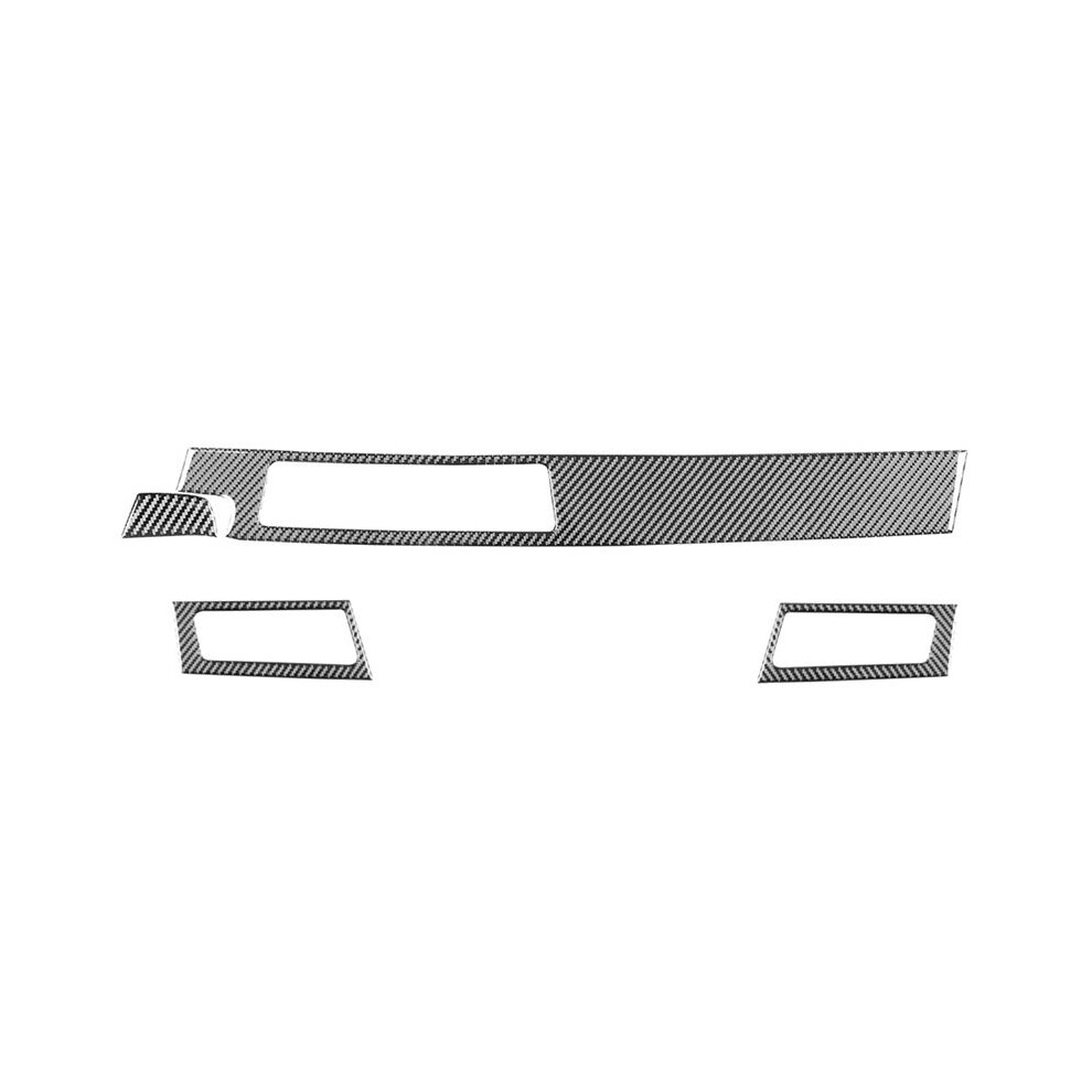 For 5 Series E60 2004-2007 Carbon Fiber Car Dashboard Air Outlet Panel Trim Cover Interior Accessories 4712708791208