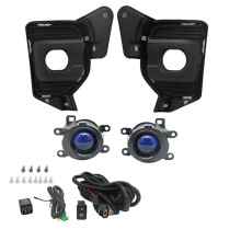 Conjunto Luces Antiniebla para Parachoques Delantero Automóvil, Luces Antiniebla LED Amarillas, Luces Cruce, Luces Carretera para Hiace