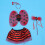 2Ensembles Costume Tutu Ailes Confortable Outfit 5